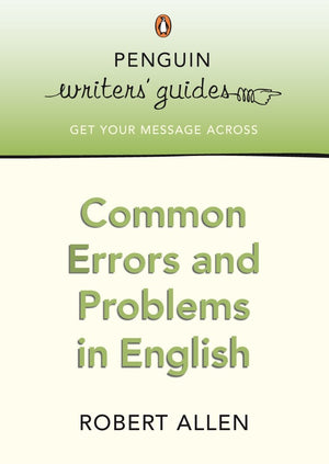 Common Errors and Problems in English,Used