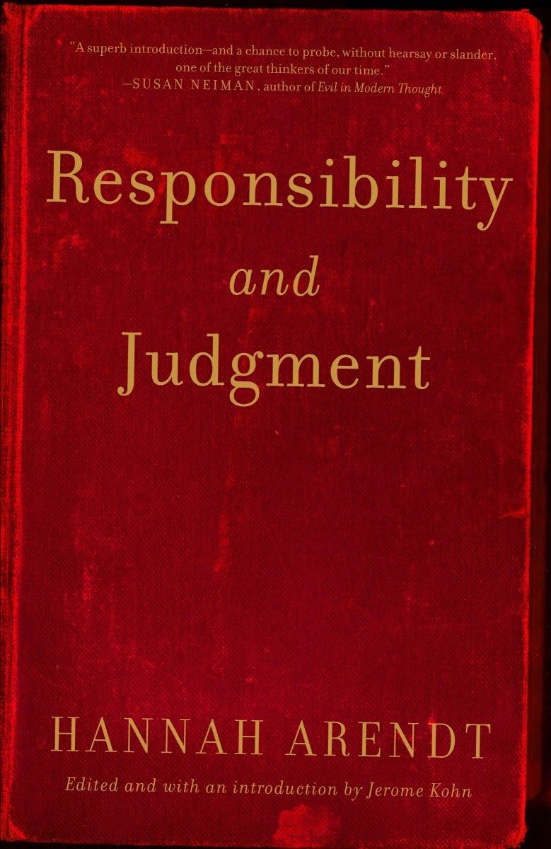 Responsibility And Judgment-new