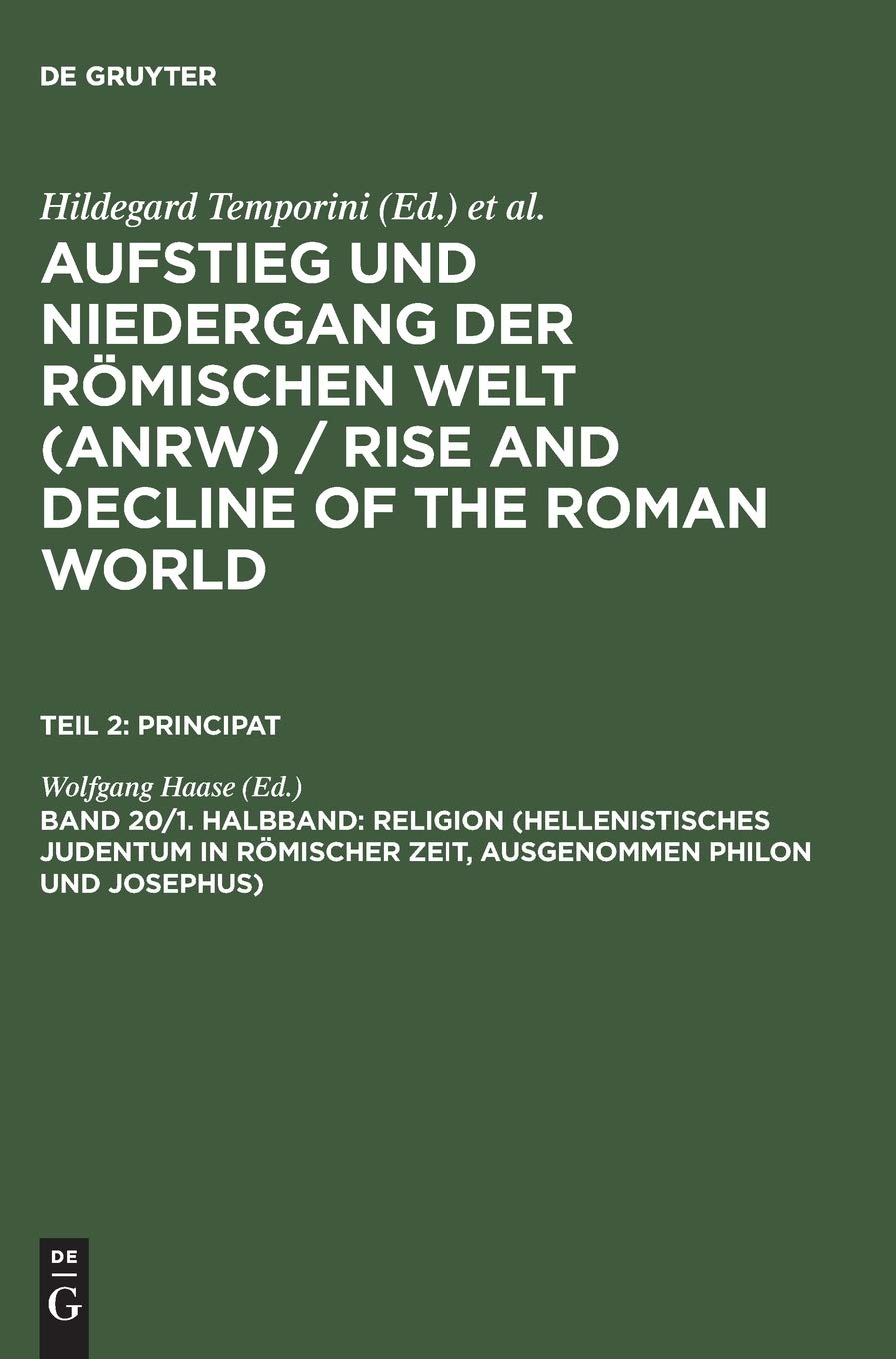 Religion (Hellenistisches Judentum in rmischer Zeit, ausgenommen Philon und Josephus) (German Edition),Used