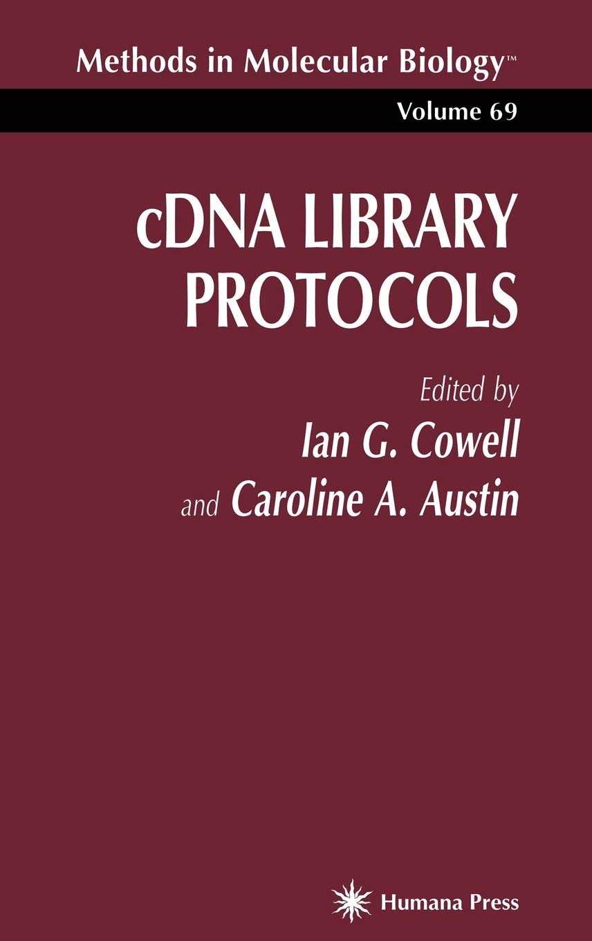 cDNA Library Protocols (Methods in Molecular Biology, 69),Used