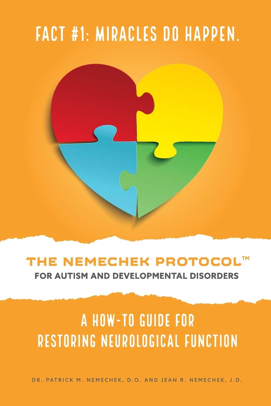 The Nemechek Protocol For Autism And Developmental Disorders: A Howto Guide For Restoring Neurological Function