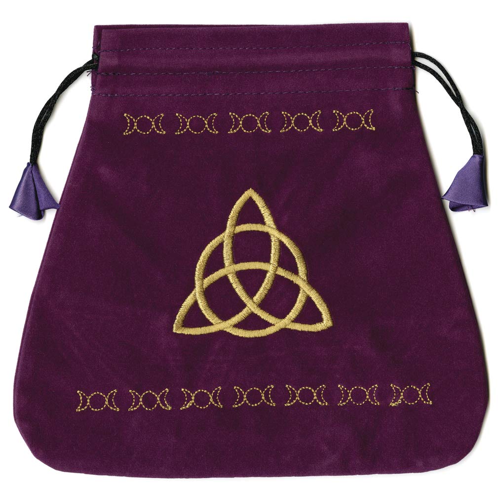 Triple Goddess Velvet Bag (Bolsas de Lo Scarabeo Tarot Bags From Lo Scarabeo),New