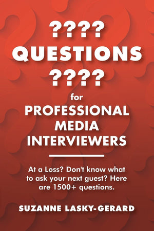 ???? QUESTIONS ???? for PROFESSIONAL MEDIA INTERVIEWERS: At a Loss? Don't know what to ask your next guest? Here are 1500+ quest,Used
