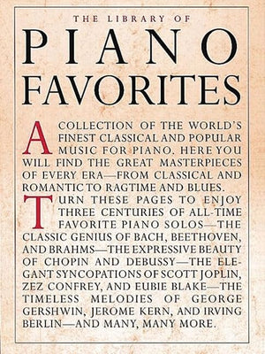 The Library Of Piano Favorites,New