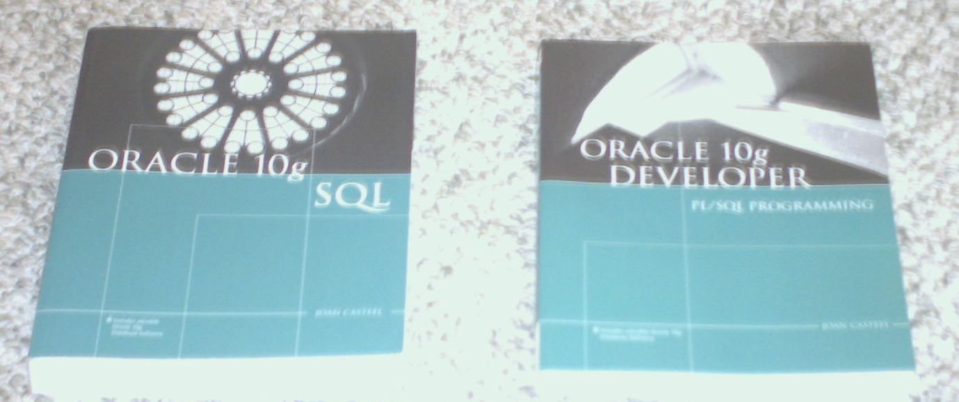 Oracle 10g Developer: PL/SQL Programming,Used