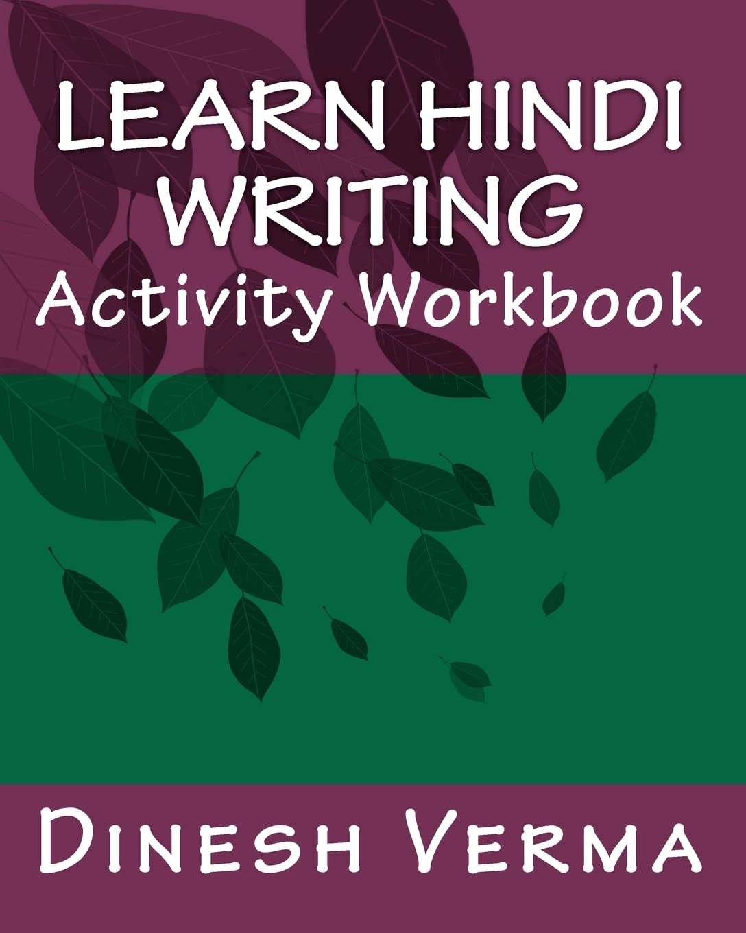 Learn Hindi Writing Activity Workbook (Bilingual English Hindi Learning Workbooks),Used