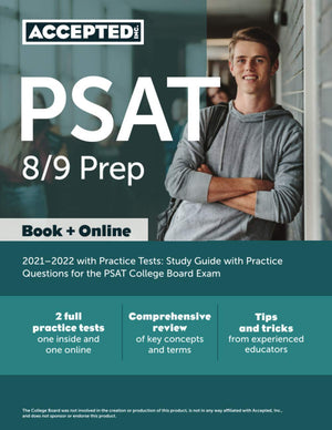 PSAT 8/9 Prep 20212022 with Practice Tests: Study Guide with Practice Questions for the PSAT College Board Exam,Used