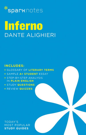 Inferno SparkNotes Literature Guide (Volume 36) (SparkNotes Literature Guide Series),Used