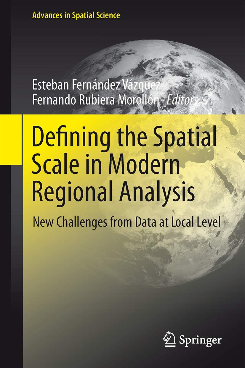 Defining the Spatial Scale in Modern Regional Analysis: New Challenges from Data at Local Level (Advances in Spatial Science),Used