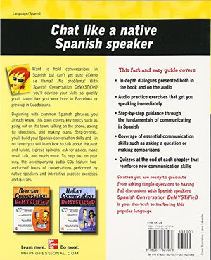 Spanish Conversation Demystified with Two Audio CDs,New