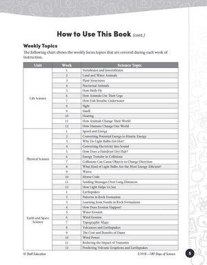 180 Days?: Science, Earth and Space Science for 4th Grade Practice Workbook for Classroom and Home, Cool and Fun Practice Create,New