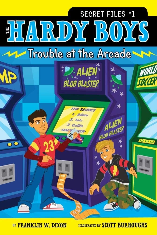 Trouble at the Arcade (1) (Hardy Boys: The Secret Files),Used
