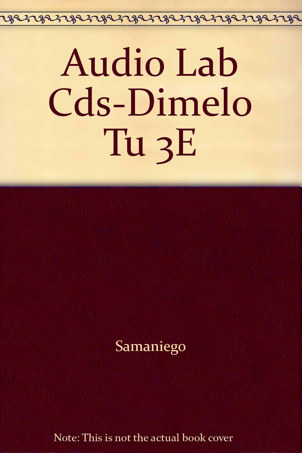 DIMELO TU 3EAUDIO LAB CDS,Used