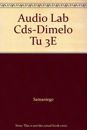 DIMELO TU 3EAUDIO LAB CDS,Used