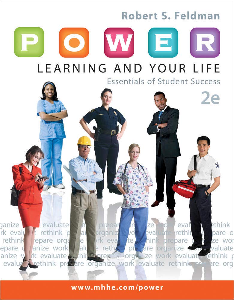 P.O.W.E.R. Learning and Your Life: Essentials of Student Success,Used