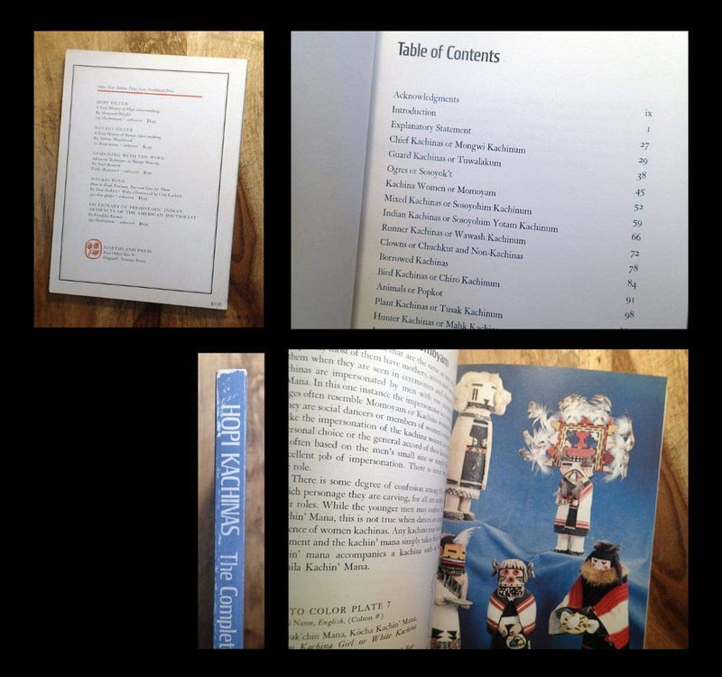 Hopi Kachinas: The Complete Guide to Collecting Kachina Dolls,Used