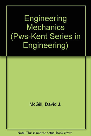 Engineering Mechanics: Statics (PwsKent Series in Engineering),Used