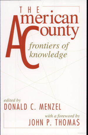 The American County: Frontiers Of Knowledge,Used