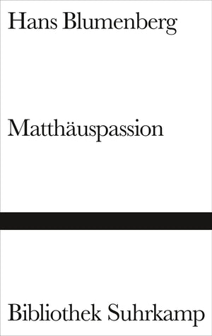 Matthauspassion (Bibliothek Suhrkamp) (German Edition),Used