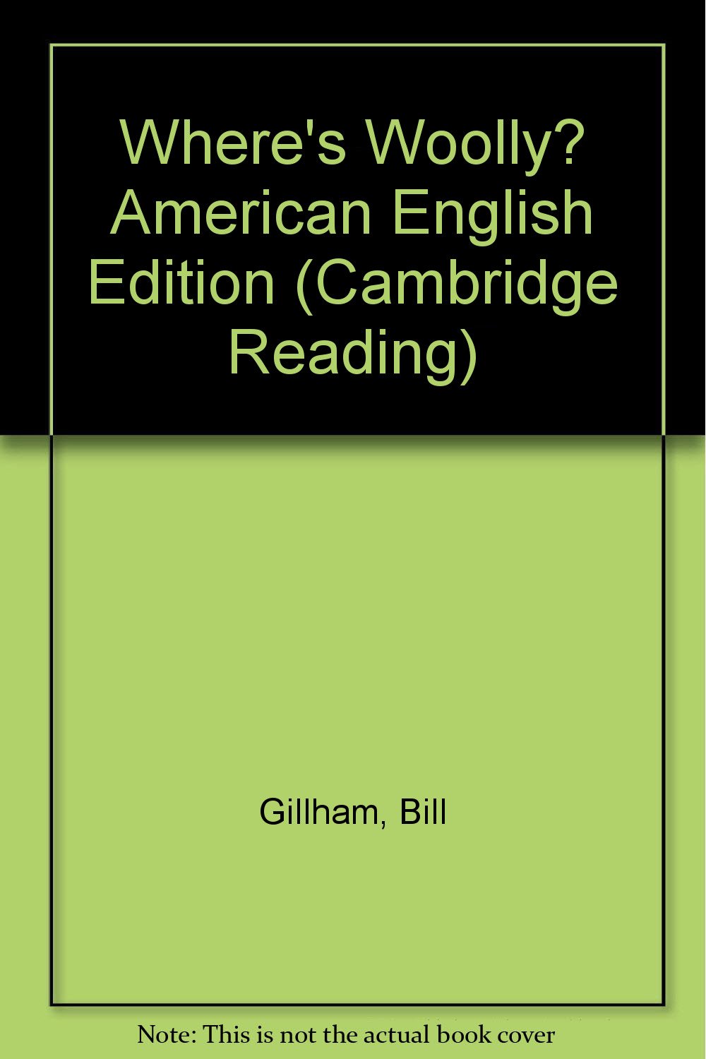 Where's Woolly? American English Edition (Cambridge Reading),Used