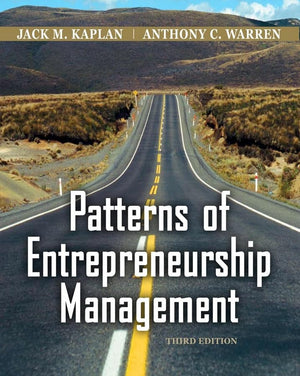 Patterns Of Entrepreneurship Management