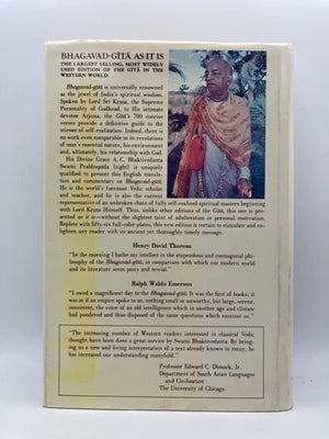 Bhagavad Gita as it is,New