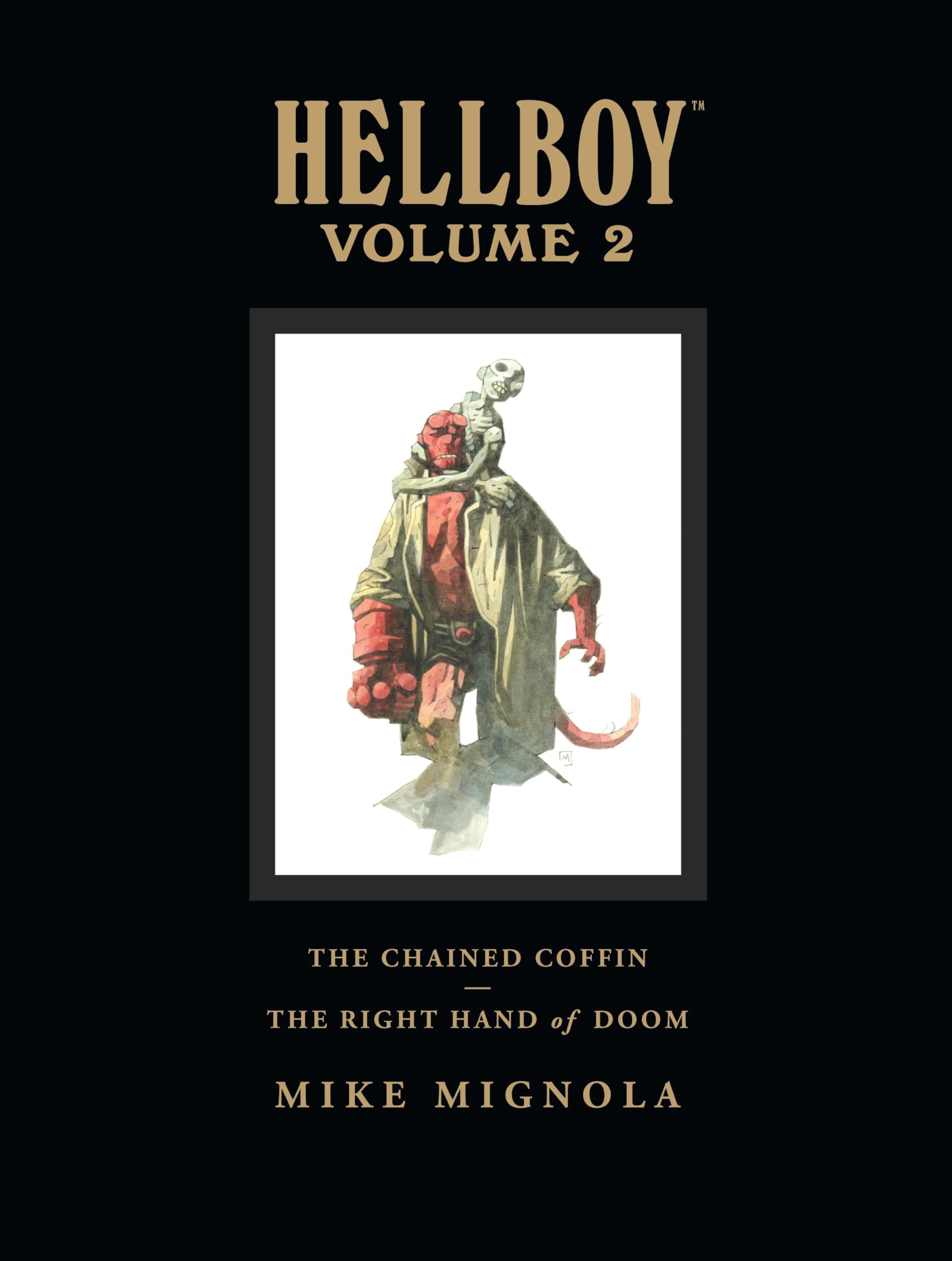 Hellboy Library Edition, Volume 2: The Chained Coffin, The Right Hand of Doom, and Others (v. 2),Used
