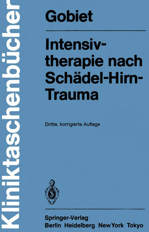 Intensivtherapie Nach Schdelhirntrauma (Kliniktaschenbcher) (German Edition),Used