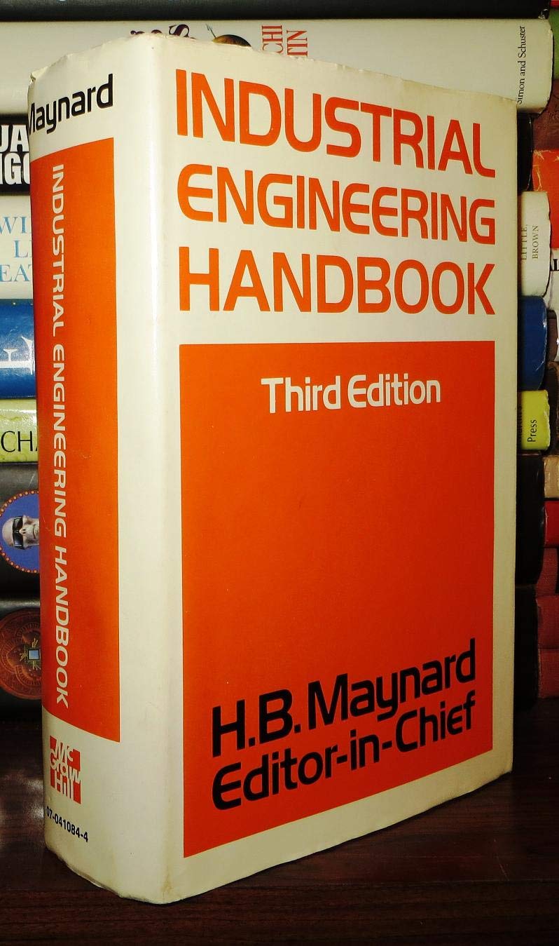 Industrial Engineering Handbook,Used