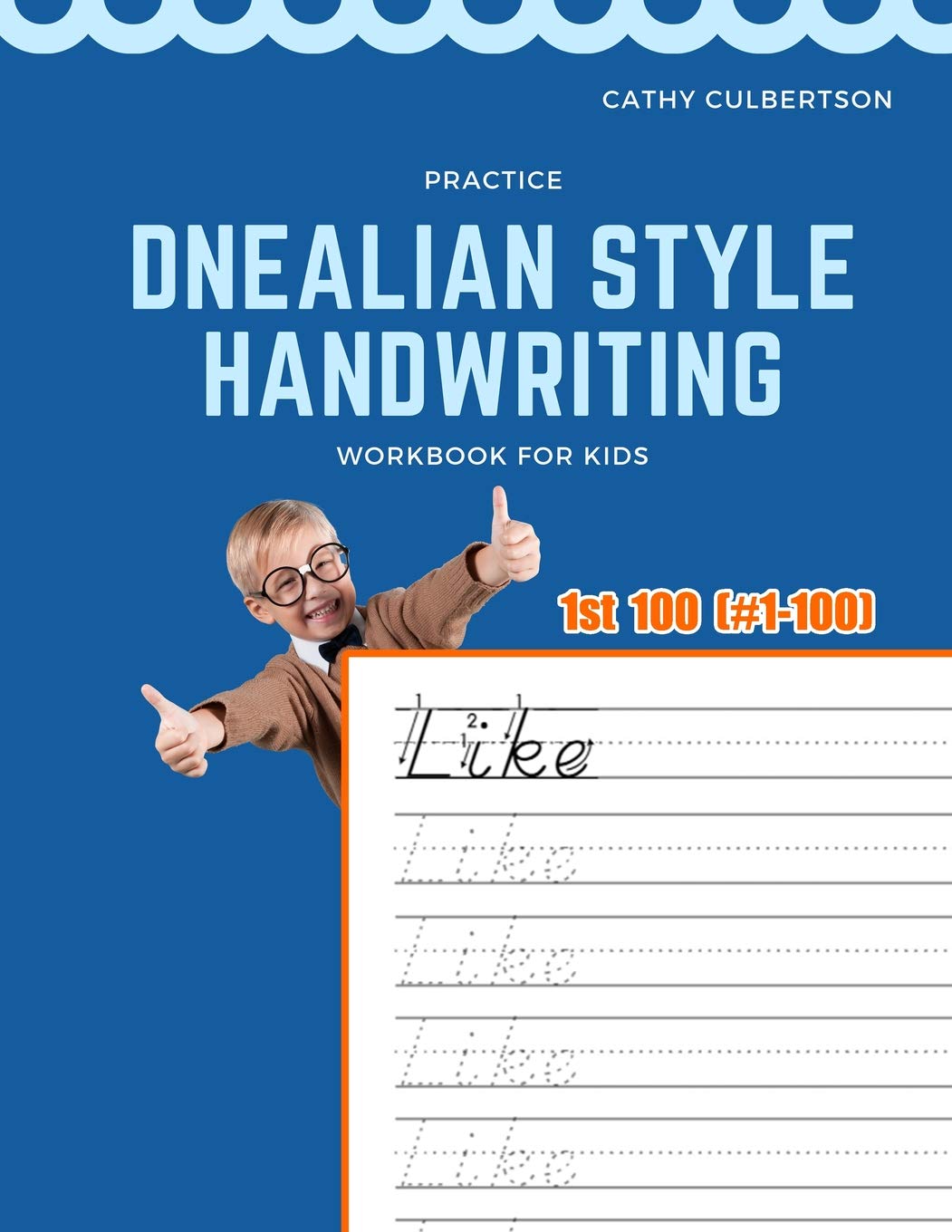 Practice Dnealian Style Handwriting Workbook for Kids: Tracing and review 1st 100 Fry Sight Words book (1000 Fry Sight Words Dne,Used