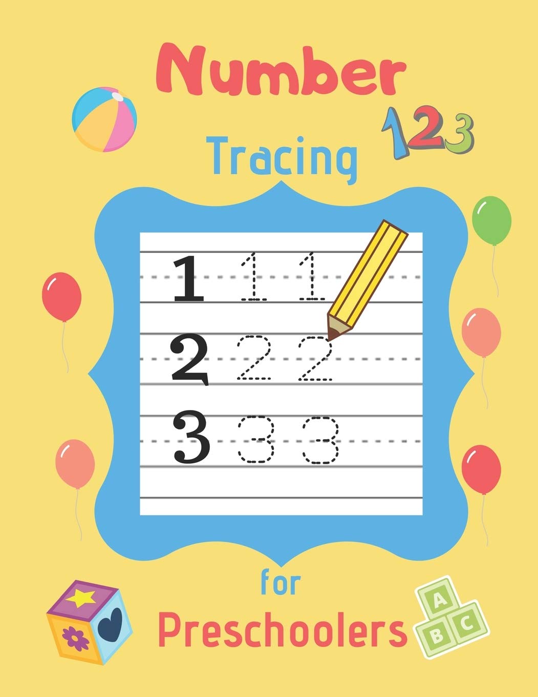 Number Tracing for Preschoolers: Learn Numbers 0 to 20!  Number Tracing Practice for Kids ages 35,Used