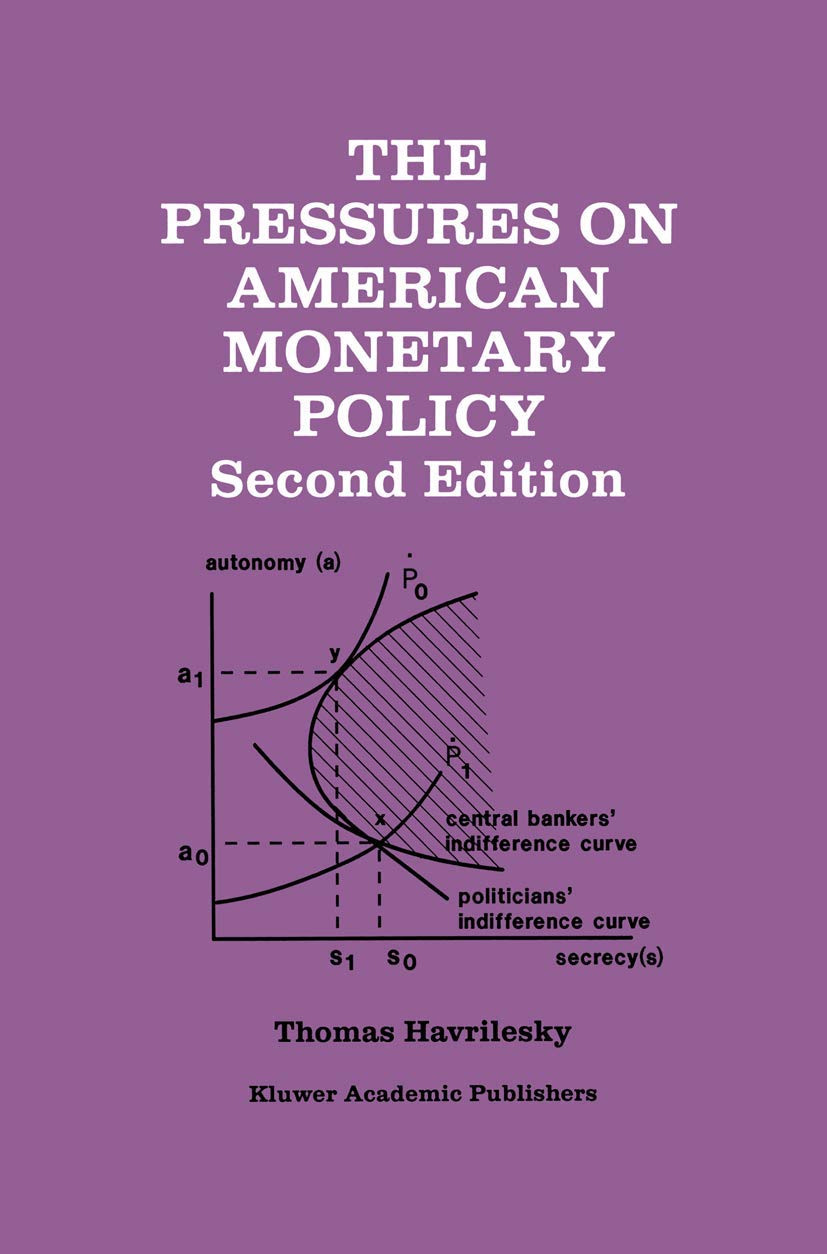 The Pressures on American Monetary Policy,Used