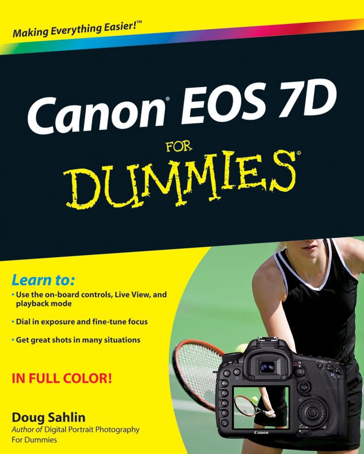 Canon EOS 7D For Dummies,New