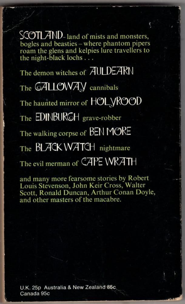 Scottish Tales Of Terror;,Used