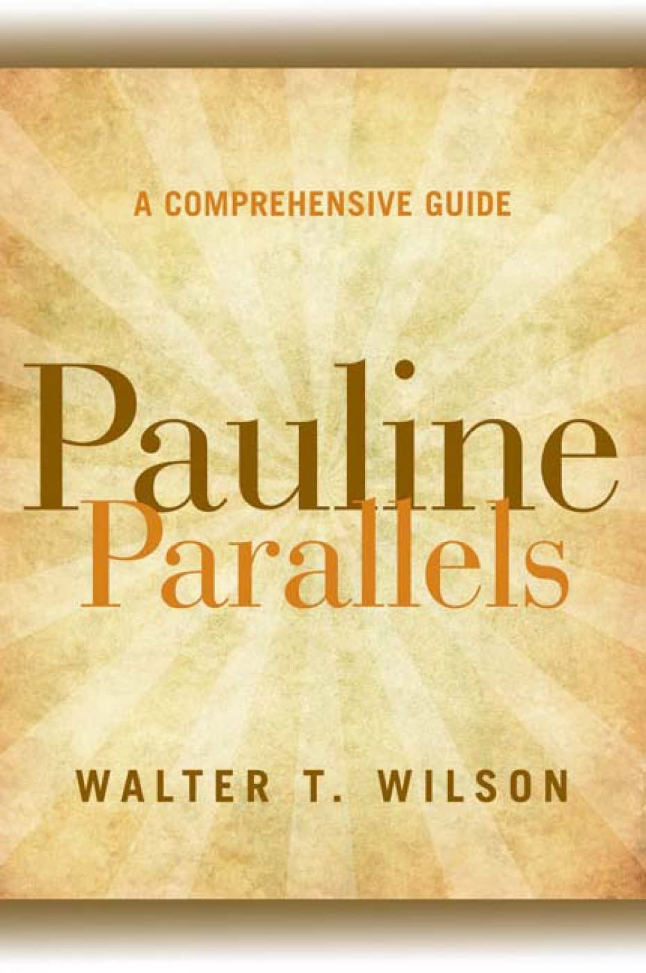 Pauline Parallels: A Comprehensive Guide,Used