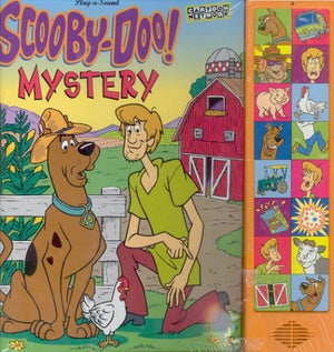 ScoobyDoo Mystery PlayaSound Large Interactive Book!,Used