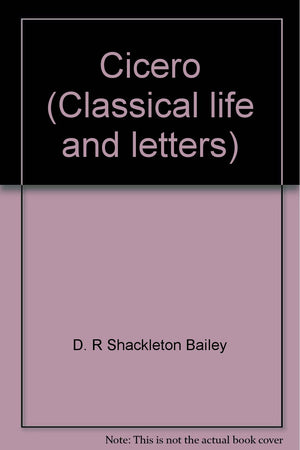 Cicero (Classical life and letters),Used