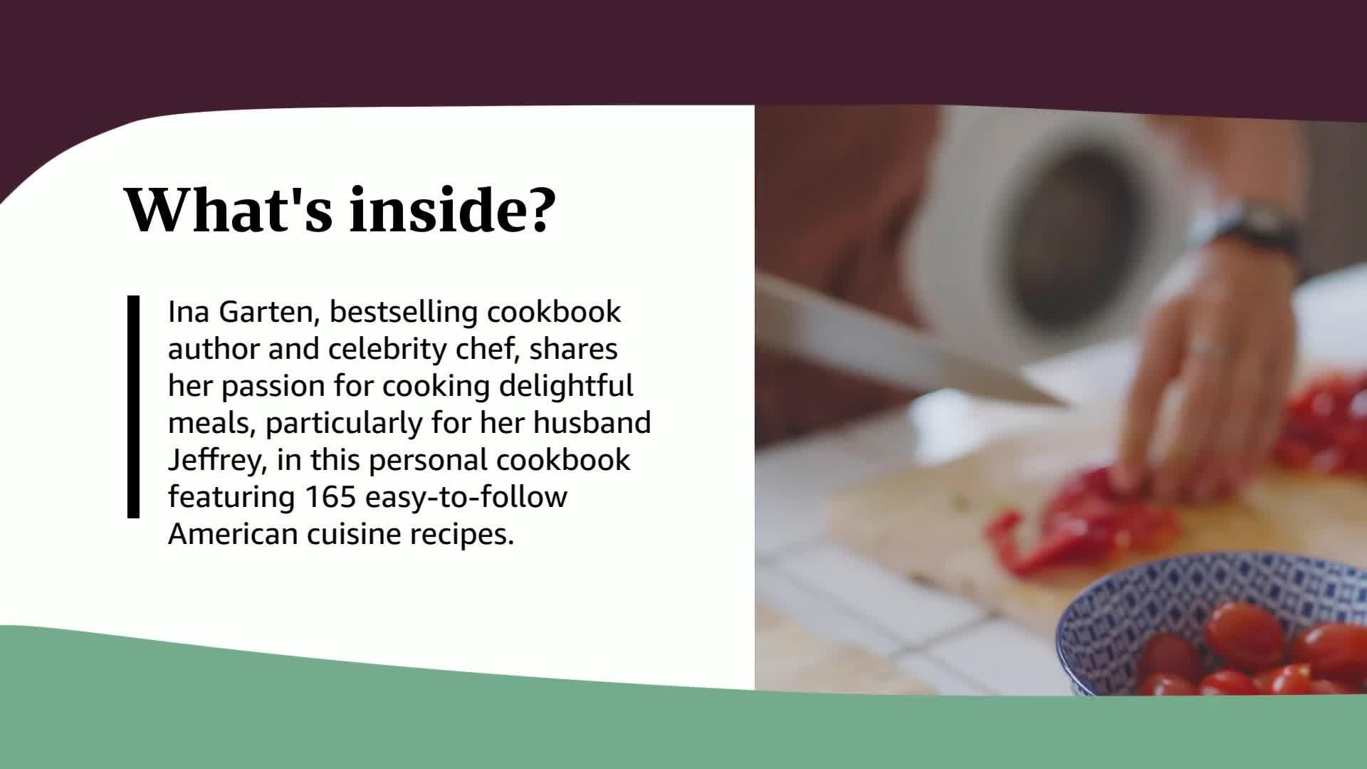 Cooking For Jeffrey: A Barefoot Contessa Cookbook-used