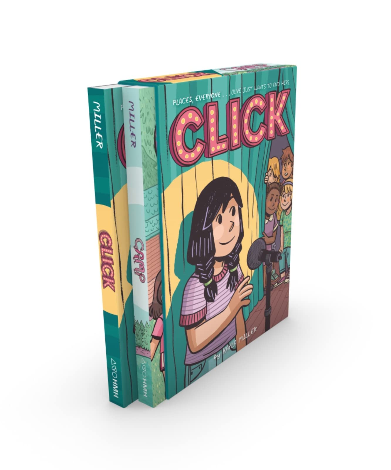 Click and Camp Boxed Set (A Click Graphic Novel),Used