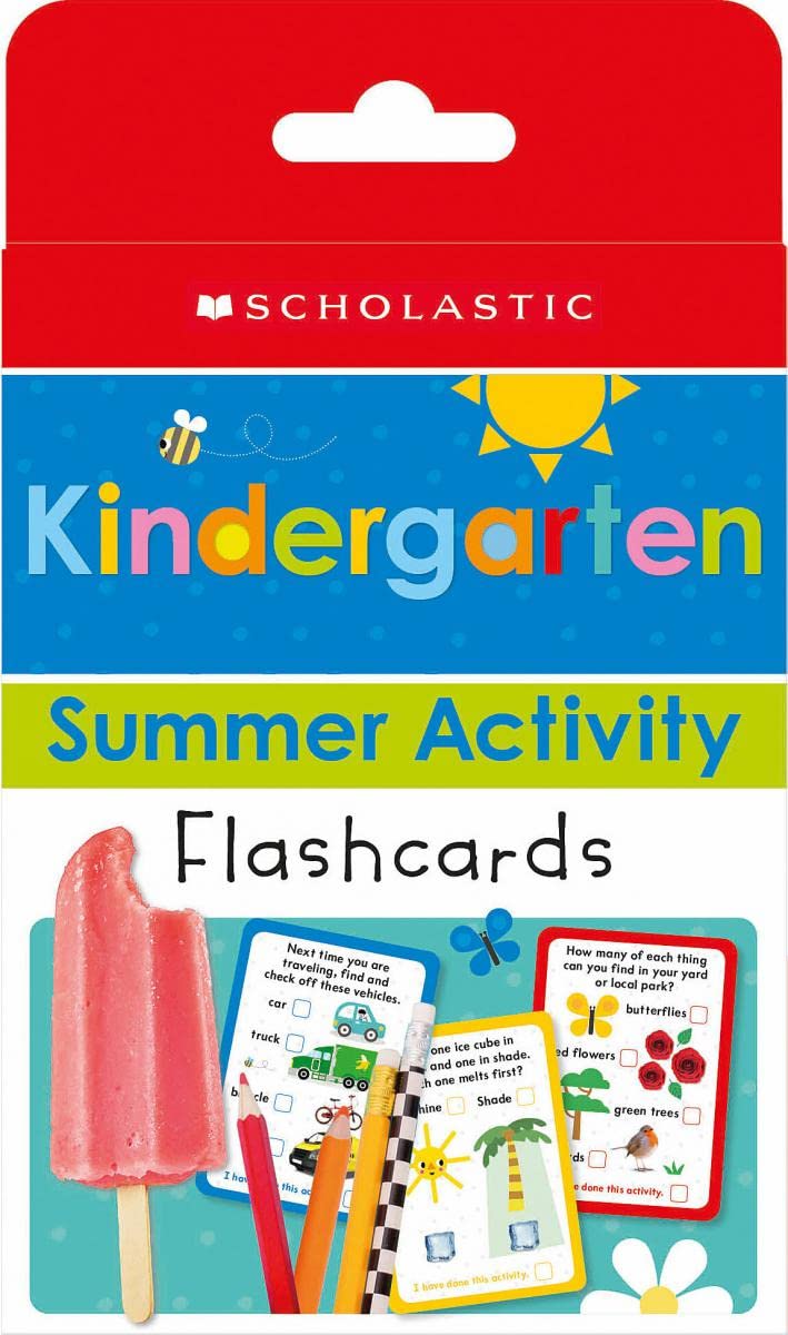 Kindergarten Summer Activity Flashcards (Preparing for Kindergarten): Scholastic Early Learners (Flashcards),Used