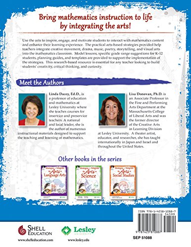 Strategies to Integrate the Arts in Mathematics (Strategies to Integrate the Arts Series)  Professional Development Teacher Res,Used