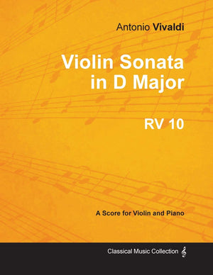 Violin Sonata In D Major Rv 10  For Violin And Piano,Used