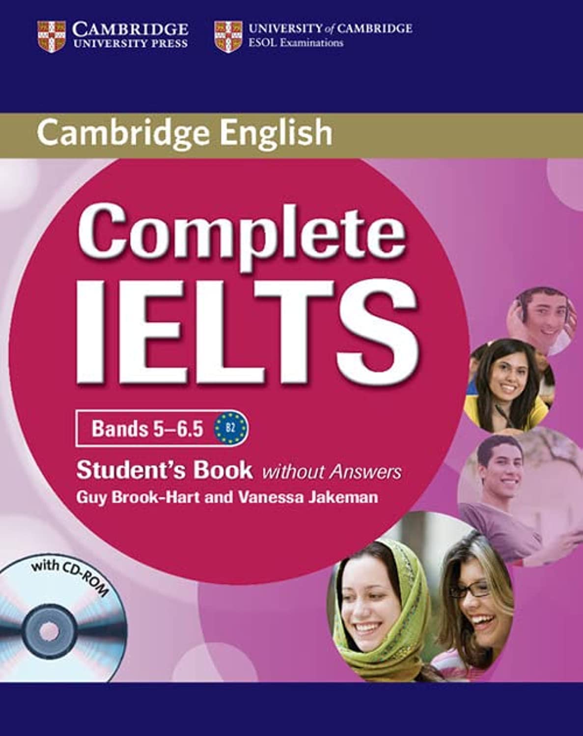 Complete IELTS Bands 56.5 Student's Book without Answers with CDROM,Used