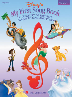 Disney's My First Songbook A Treasury Of Favorite Songs To Sing And Play,New