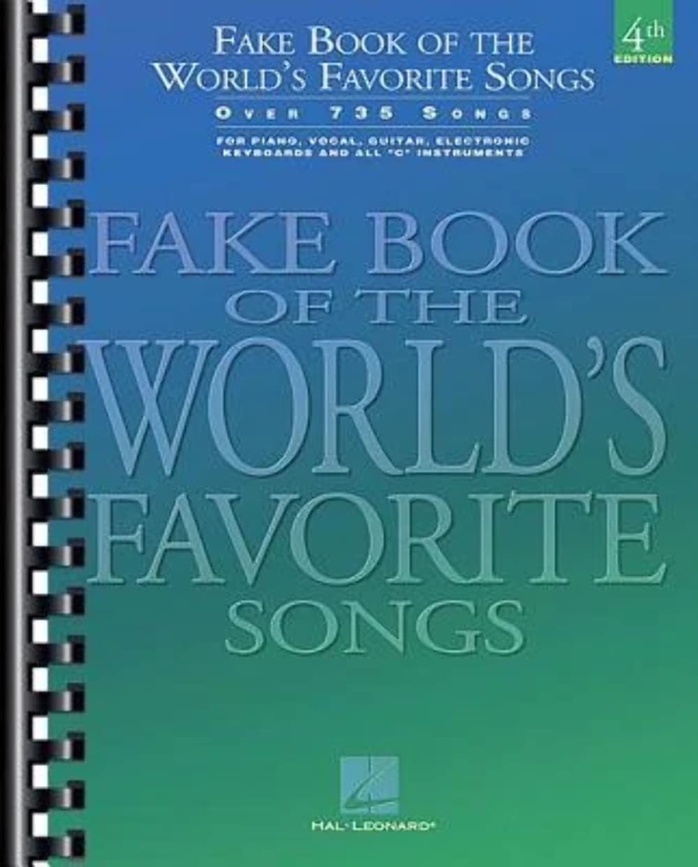 Fake Book of the World's Favorite Songs: C Edition (Hl 00240072),Used