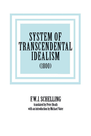 System Of Transcendental Idealism (1800),Used