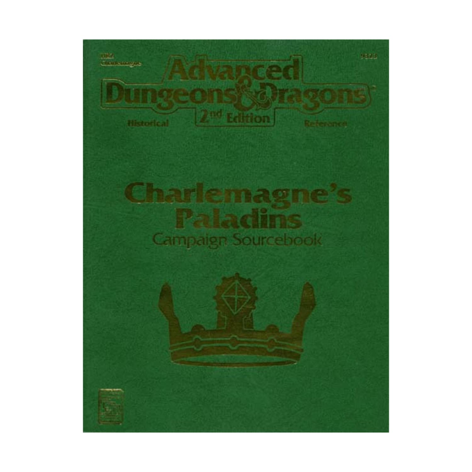 Charlemagne's Paladins: Campaign Sourcebook (AD&D 2nd Ed. Fantasy Roleplaying, Book+Map, HR2/9323),Used