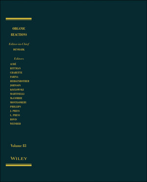 Organic Reactions, Volume 83,Used