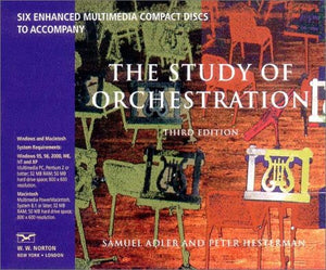 Six Enhanced Multimedia Compact Discs to Accompany The Study of Orchestration, Third Edition,Used