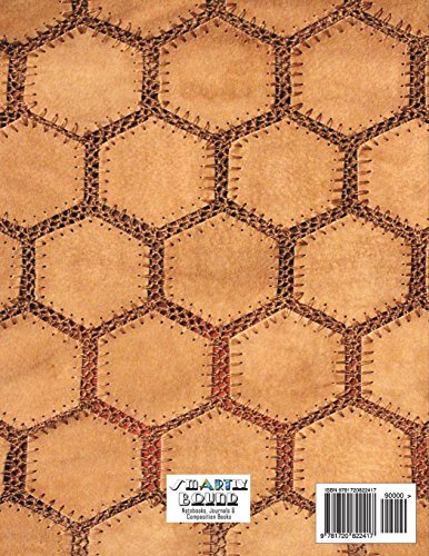 Large Hexagon Graph Paper Notebook 200 Pages 8.5